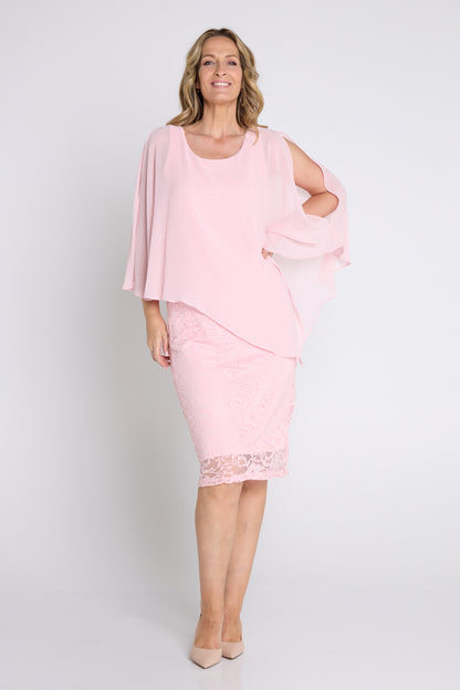 Abigail Dress - Baby Pink