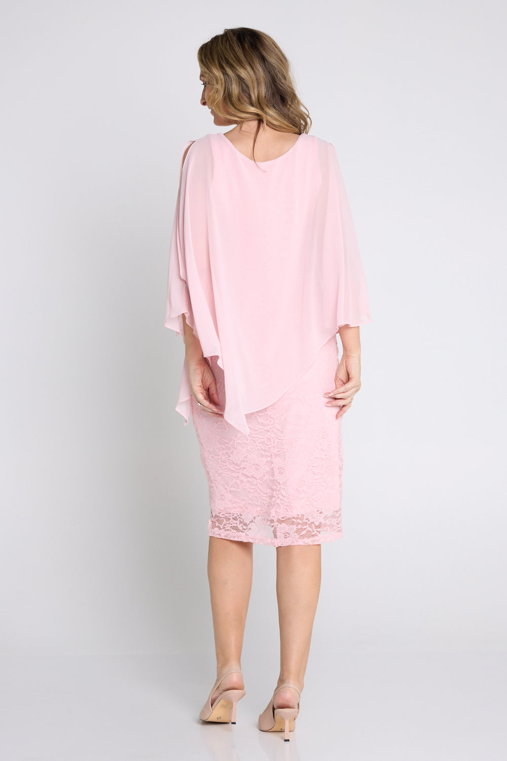 Abigail Dress - Baby Pink