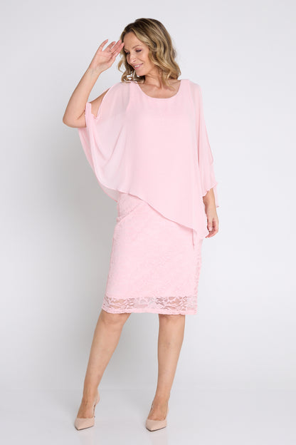 Abigail Dress - Baby Pink