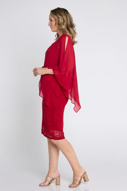 Abigail Dress - Red