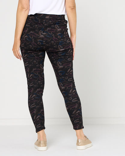 Faraday Fur Lined Leggings - Autumn Leaf