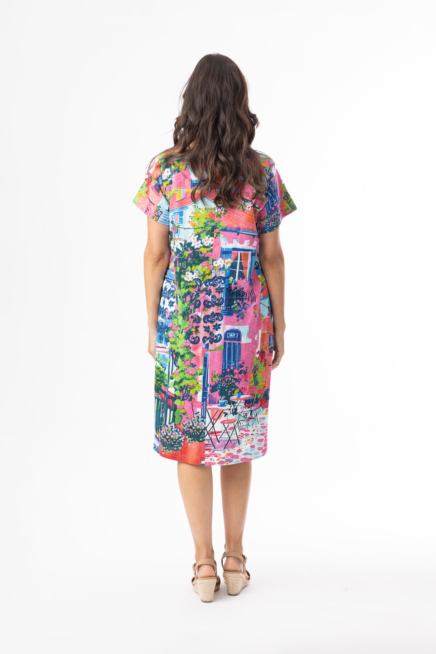 Organic Cotton Contemporary T-Shirt Dress - Scooter