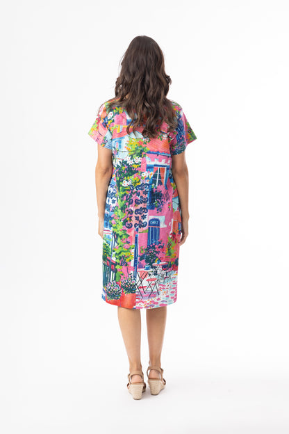 Organic Cotton Contemporary T-Shirt Dress - Scooter