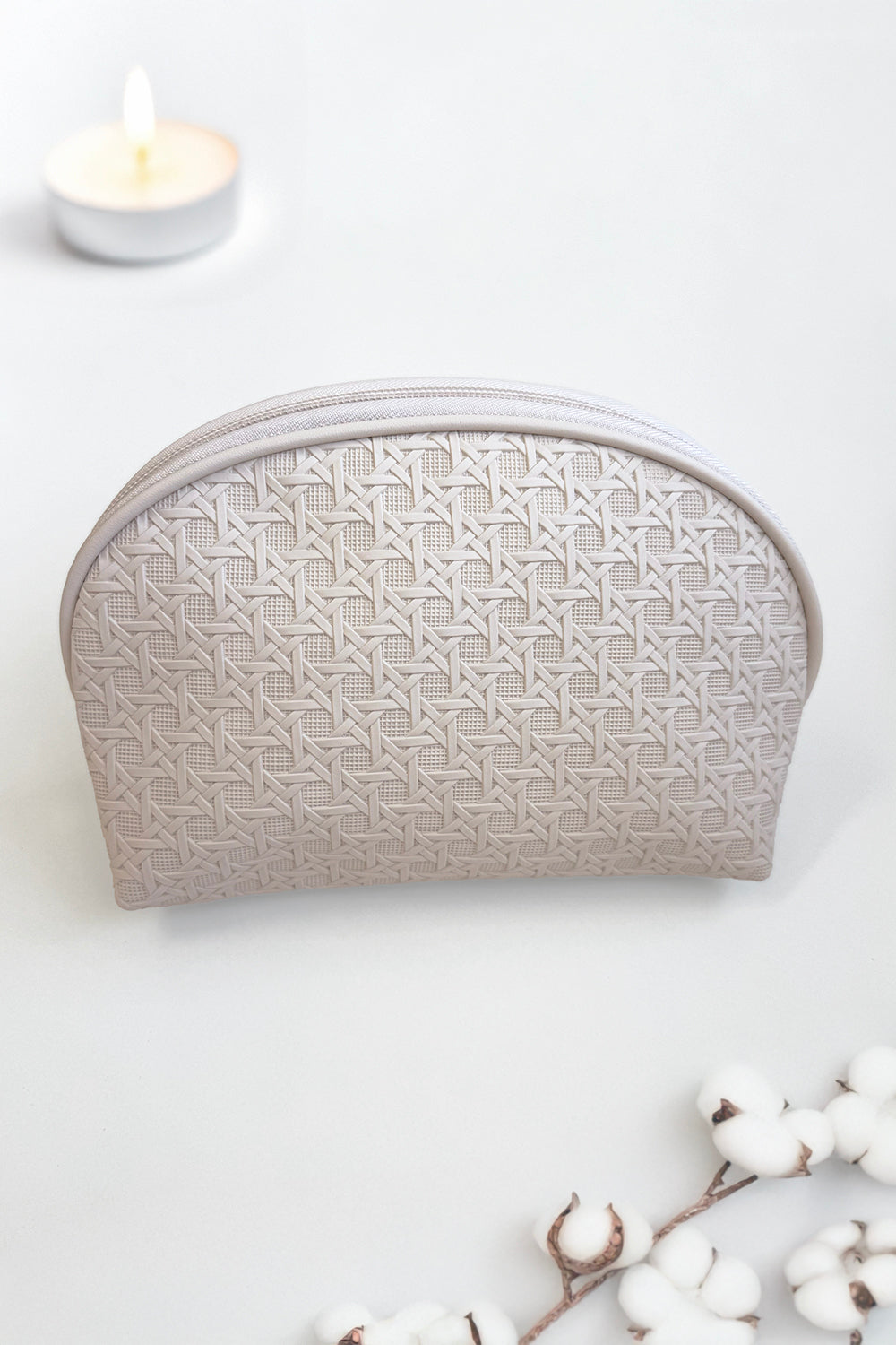 Tranquility Cosmetic Case - Magnolia Weave