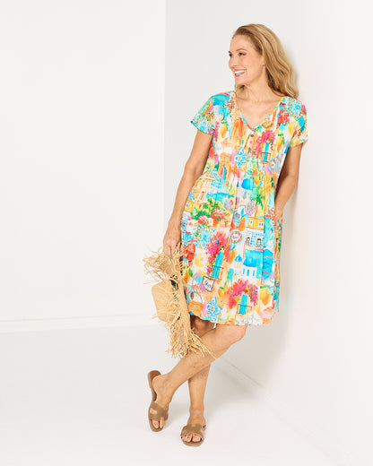 Easy Fit Dress - Summer Print