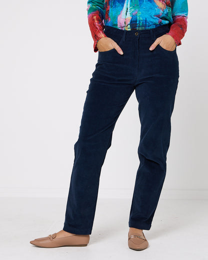 Corduroy Jeans - Navy