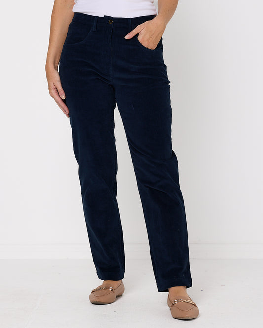 Corduroy Jeans - Navy