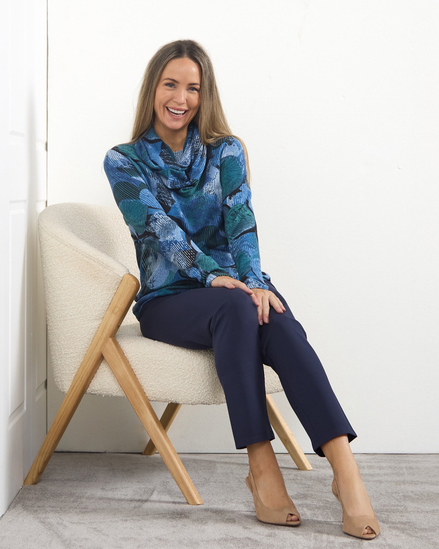 Cordelia St Pushkin Pant - Navy