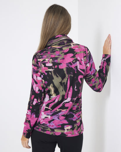 Lani Knit Top & Snood - Raspberry Ripple