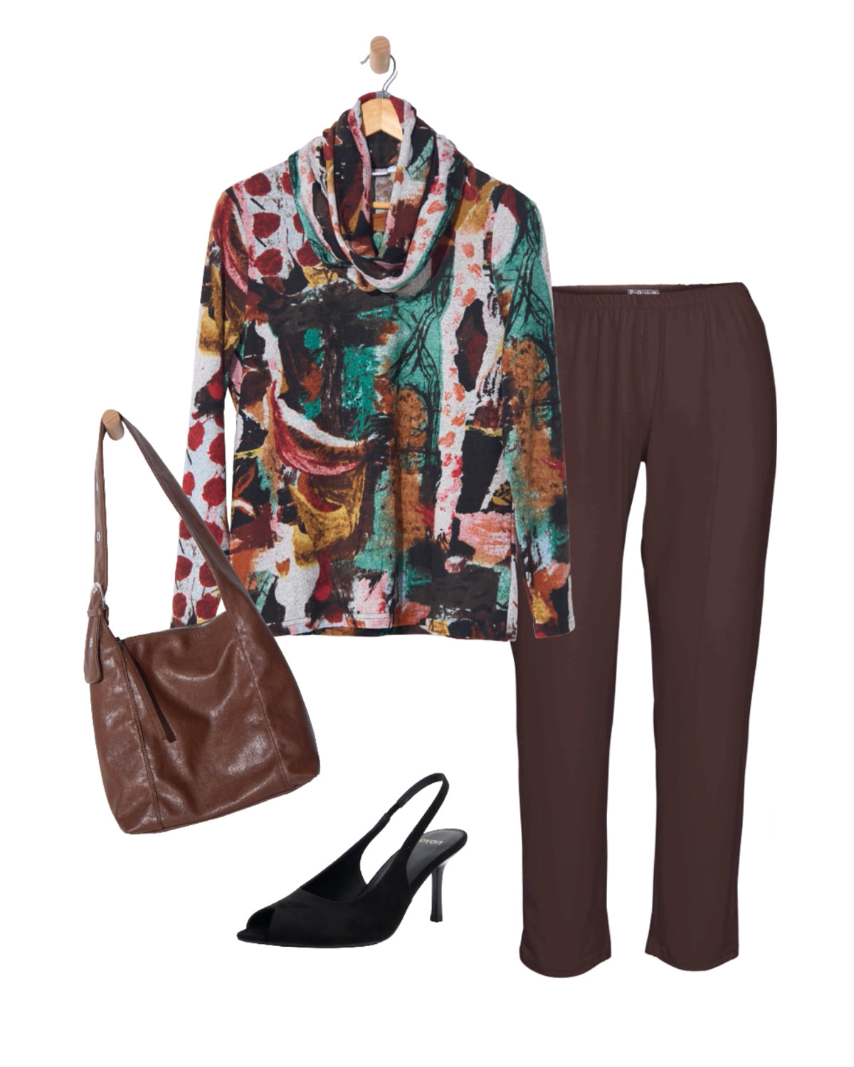 Lani Knit Top & Snood - Autumn Grove