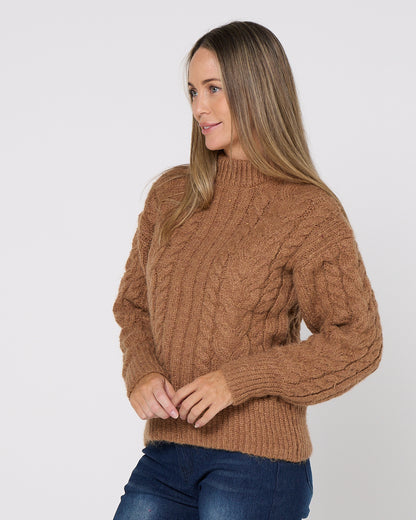 Glastonbury Knit - Caramel