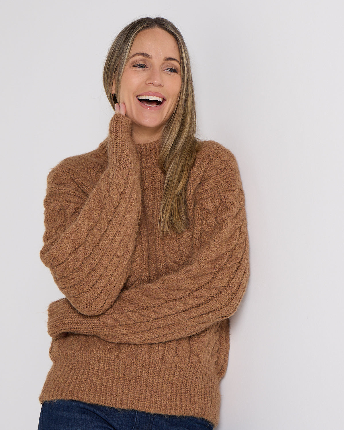 Glastonbury Knit - Caramel