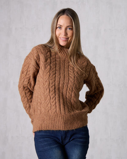 Glastonbury Knit - Caramel