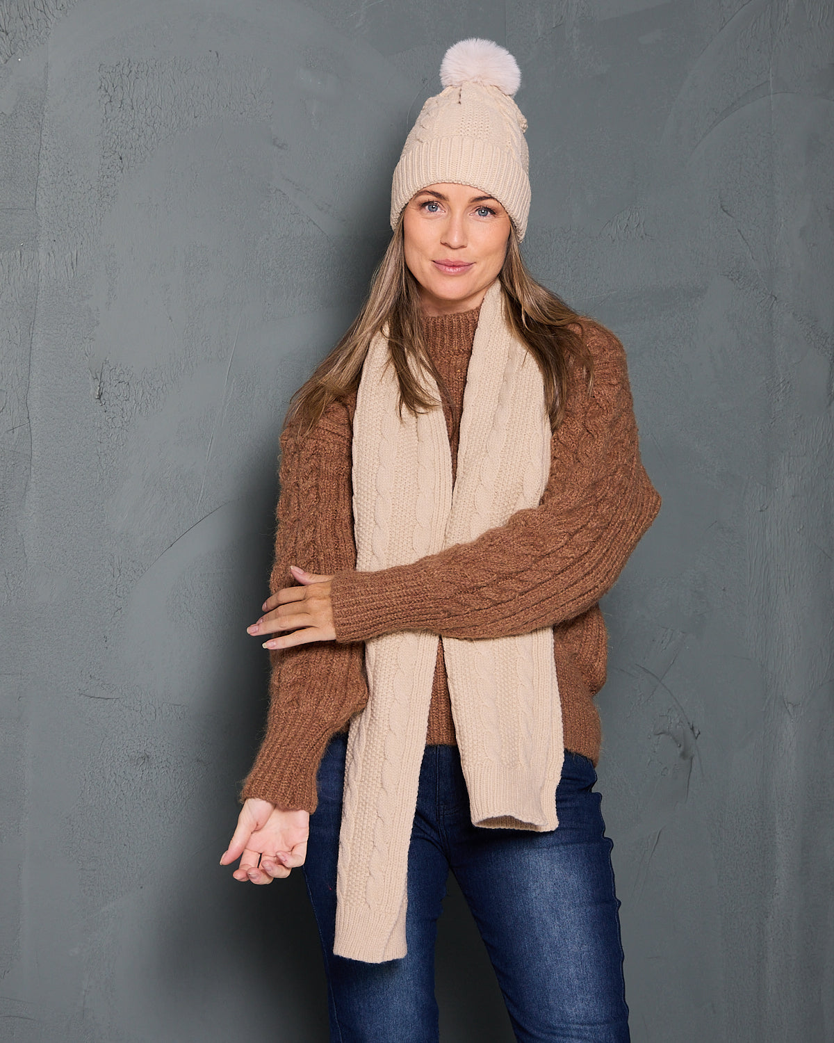 Glastonbury Knit - Caramel