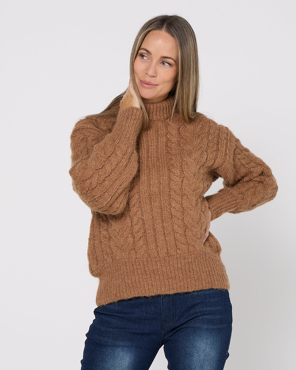 Glastonbury Knit - Caramel