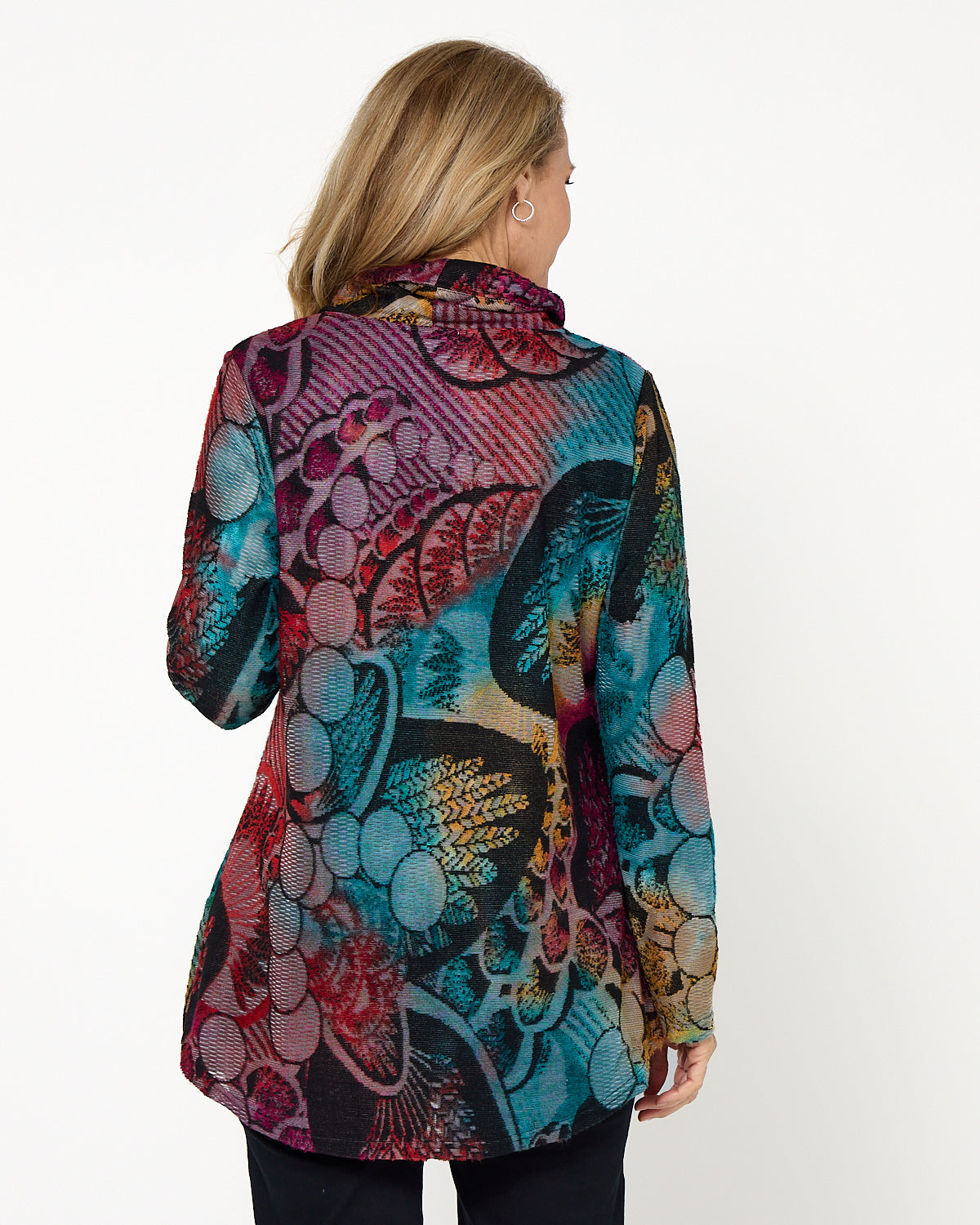 Cadello Burnout Top - Multi