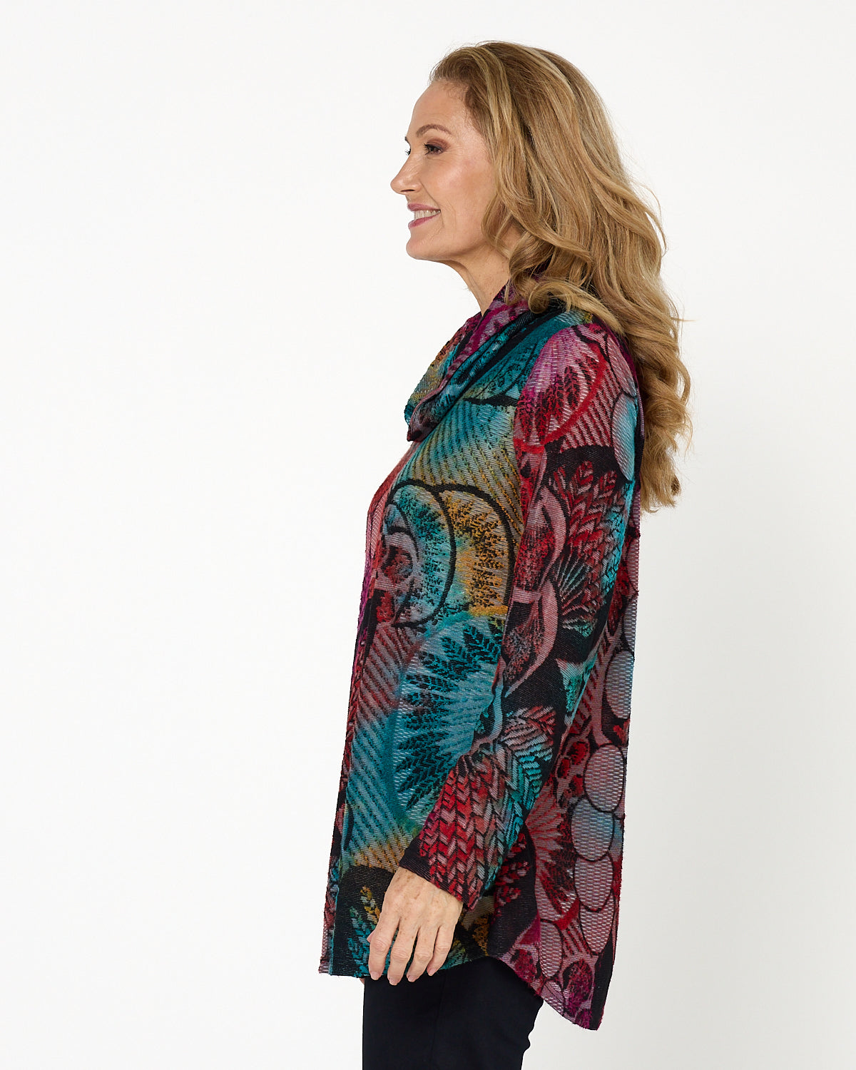 Cadello Burnout Top - Multi