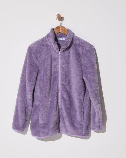 Freya Fluffy Jacket - Lavender