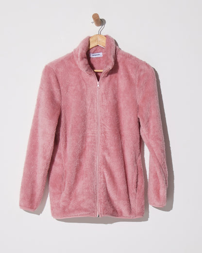 Freya Fluffy Jacket - Pink