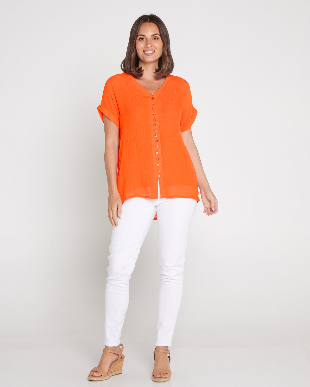 Gemma Top - Tangelo