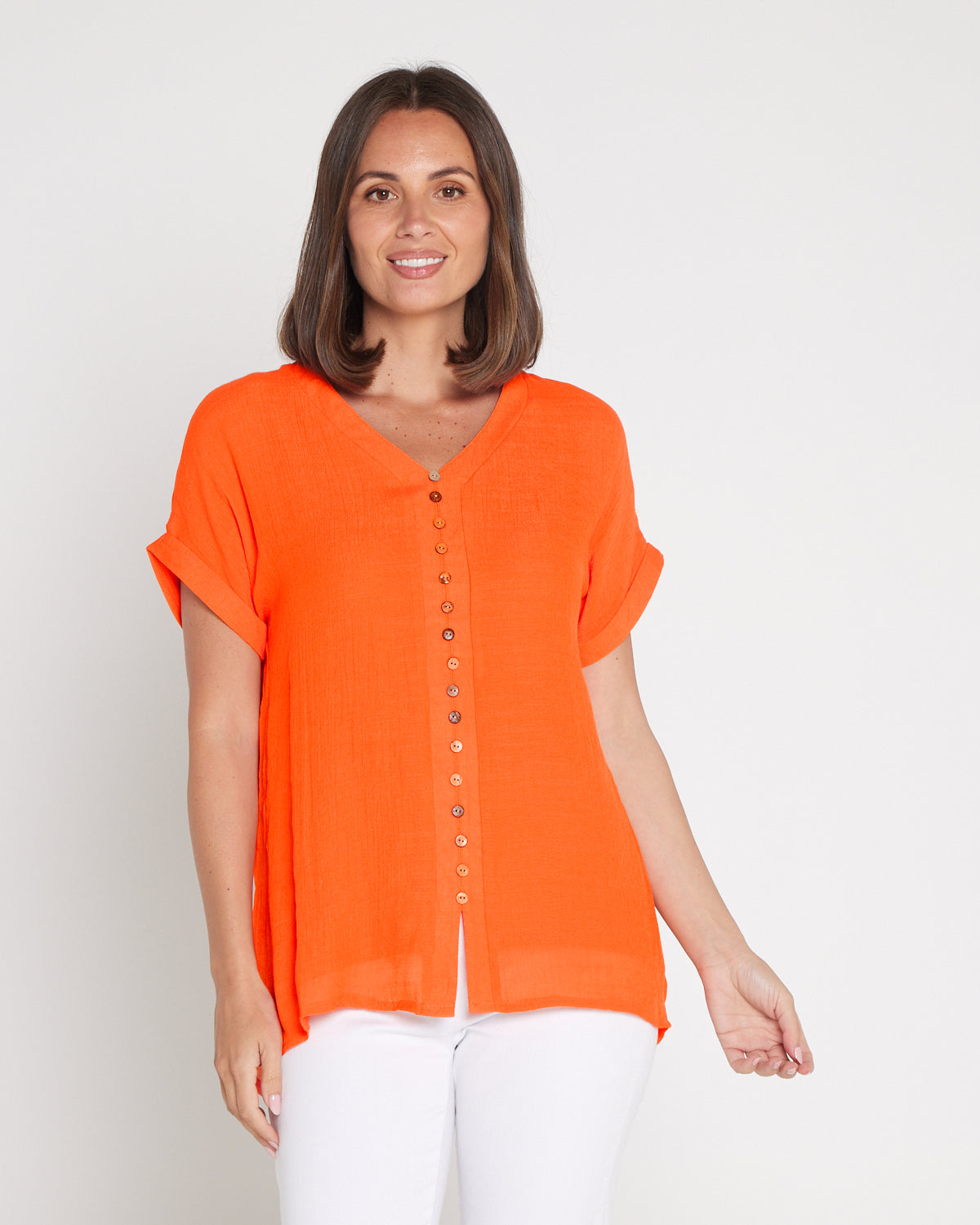 Gemma Top - Tangelo
