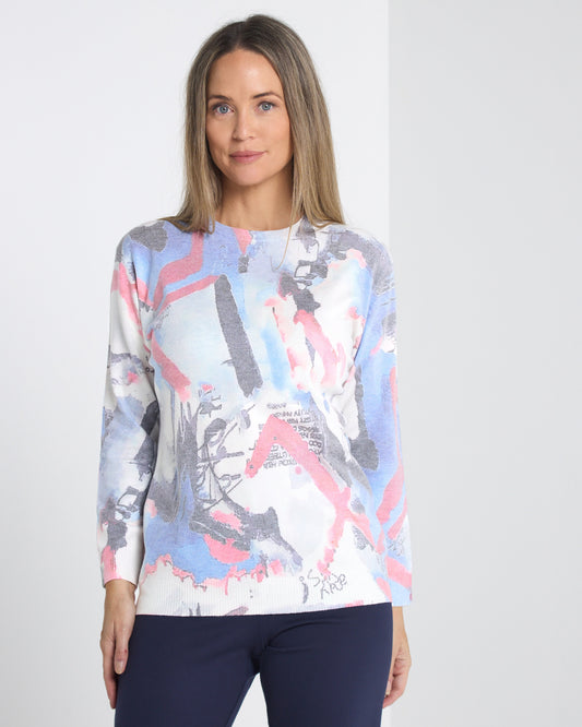 Swindon Knit - Pastel Sky