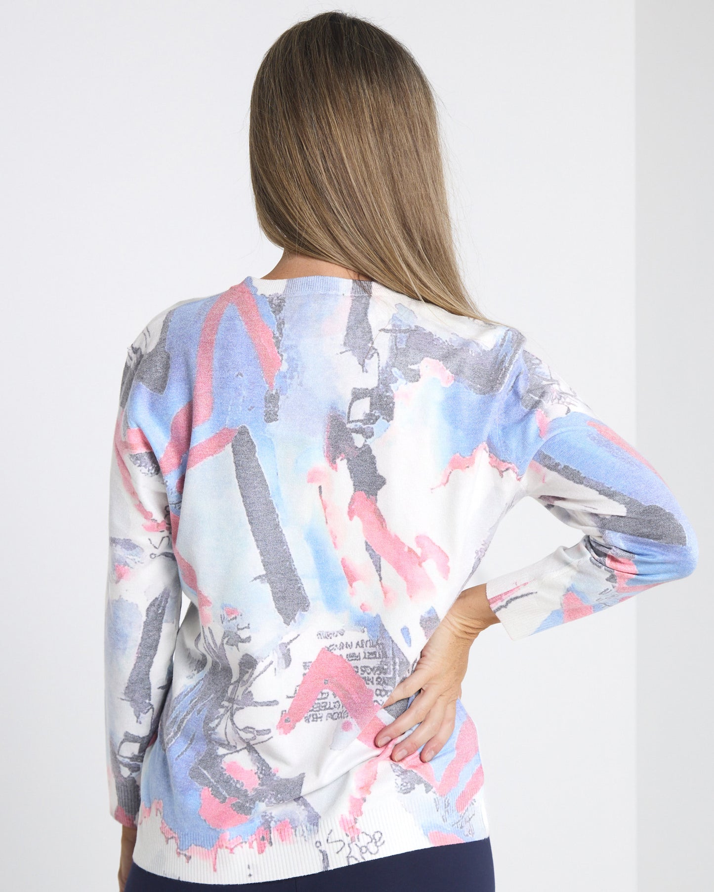 Swindon Knit - Pastel Sky