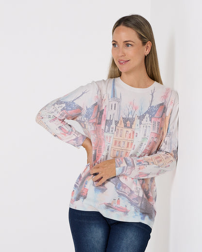 Swindon Knit - Pastel Village