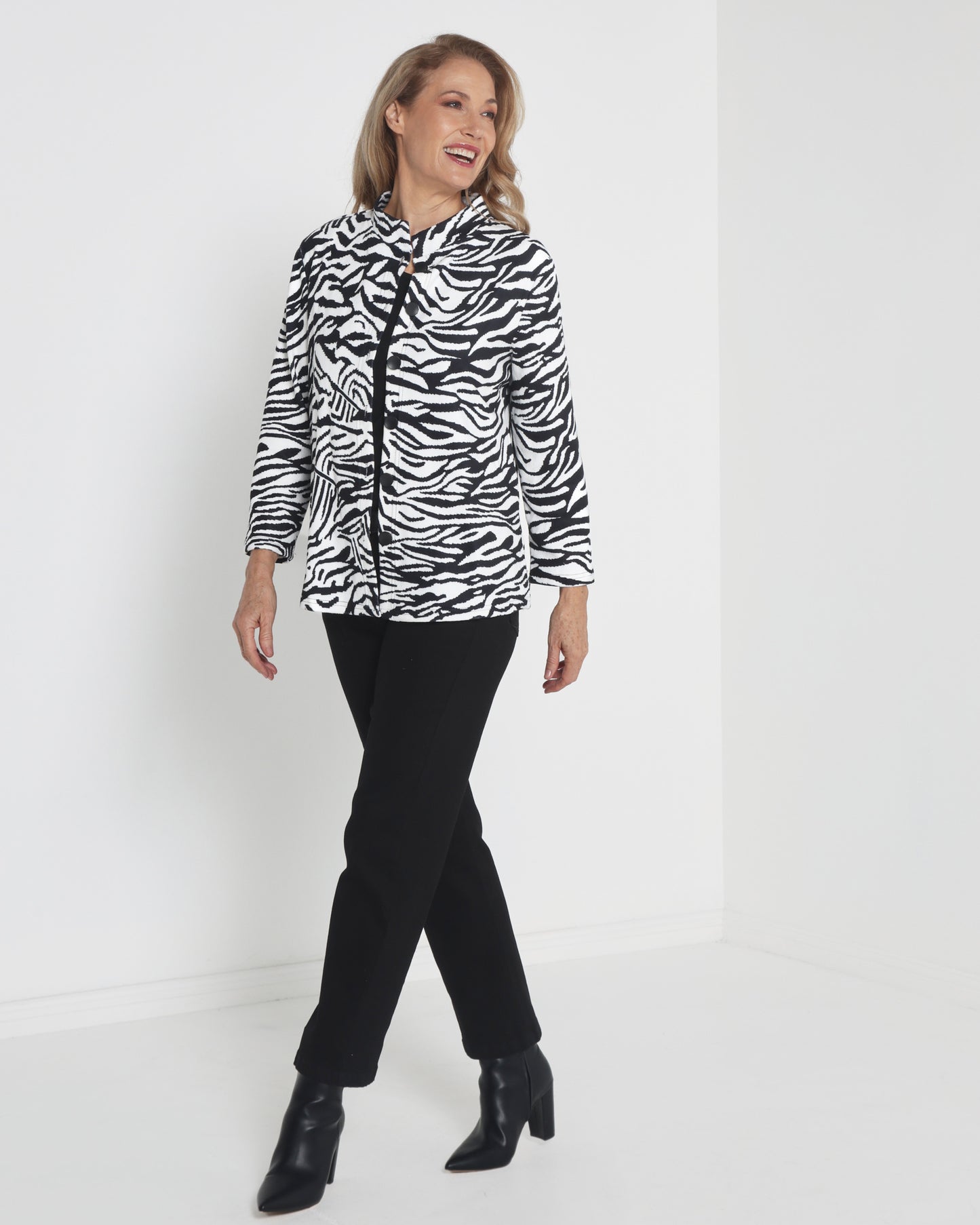 Parkes Jacket - Zebra