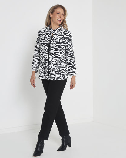 Parkes Jacket - Zebra