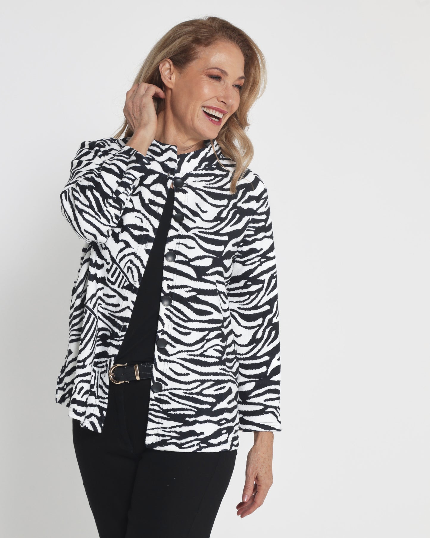 Parkes Jacket - Zebra