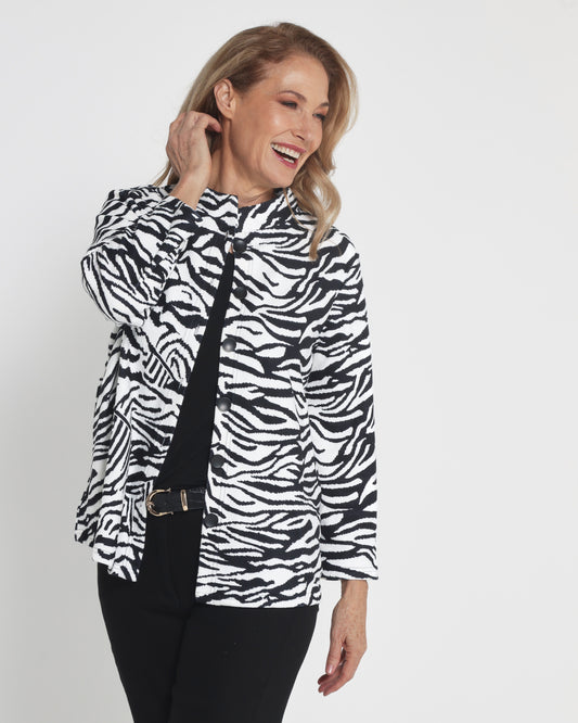 Parkes Jacket - Zebra