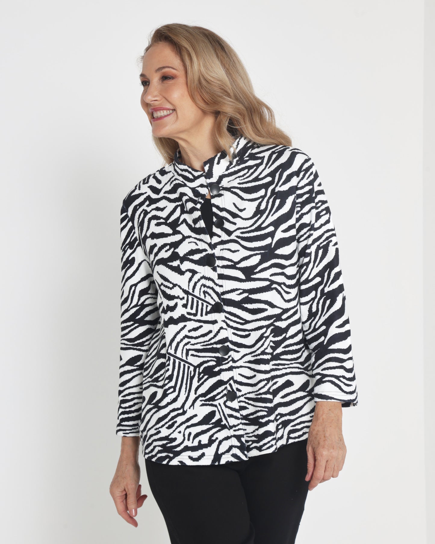 Parkes Jacket - Zebra