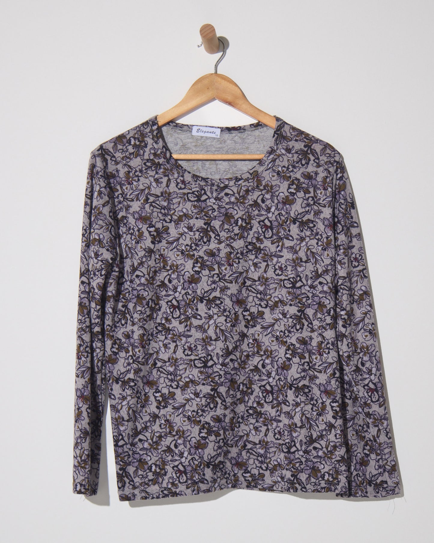 Hallie Long Sleeve Top - Evening Bloom