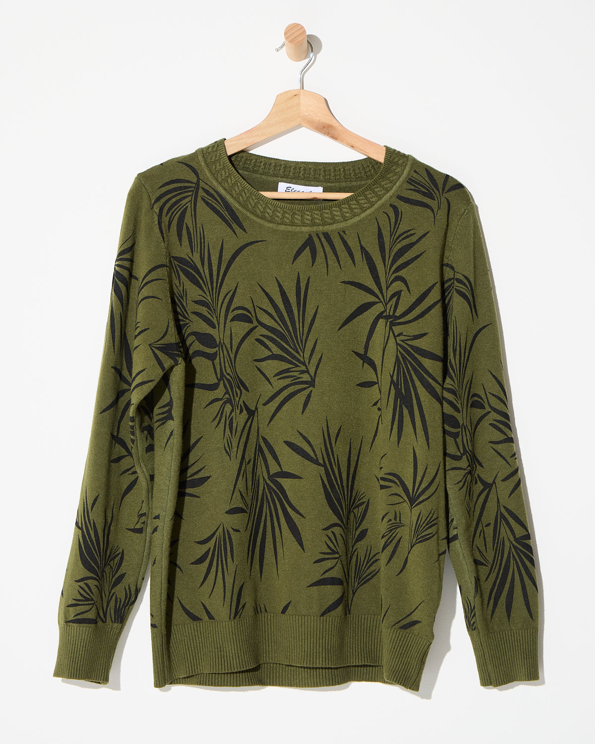 Thornton Top - Khaki Black