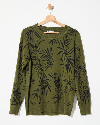 Thornton Top - Khaki Black