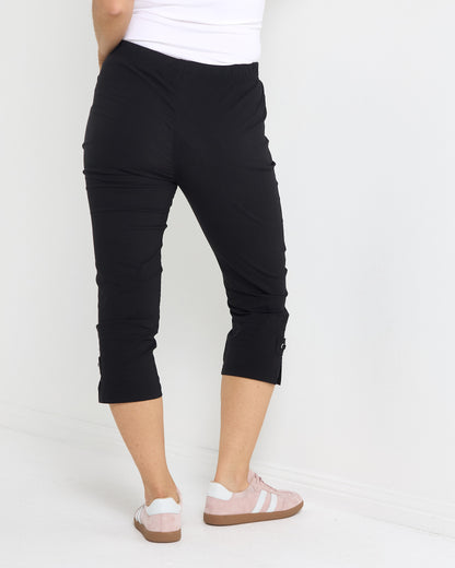 Travel Ease Tab Pants - Black