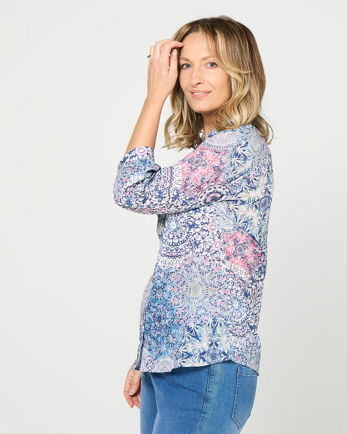 Mirella Shirt - Lunar Mandala