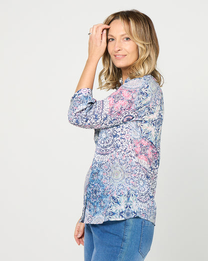 Mirella Shirt - Lunar Mandala