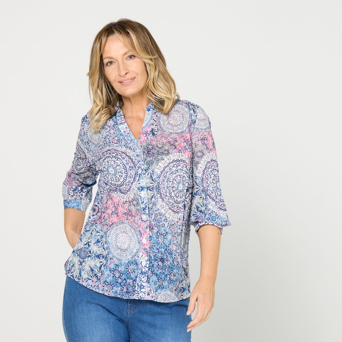 Mirella Shirt - Lunar Mandala