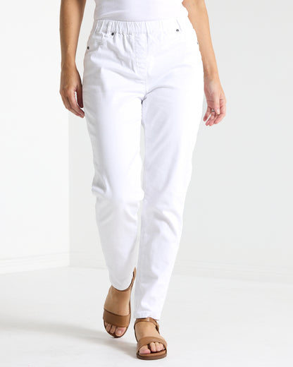 Jackson Stretch Pants - White