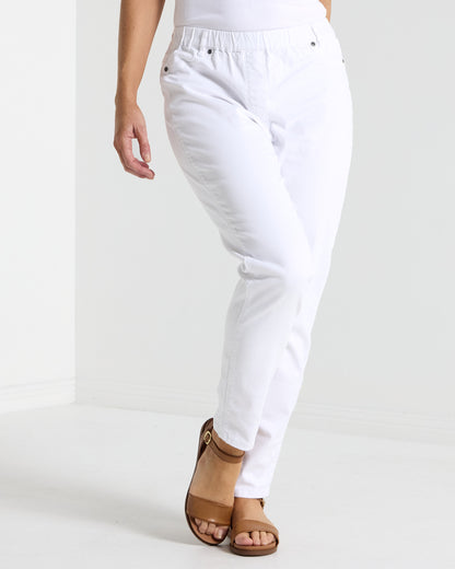 Jackson Stretch Pants - White