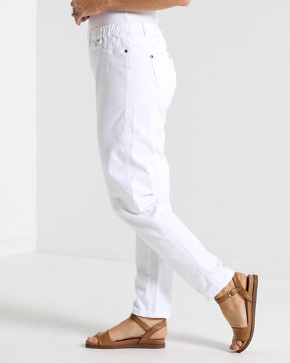 Jackson Stretch Pants - White