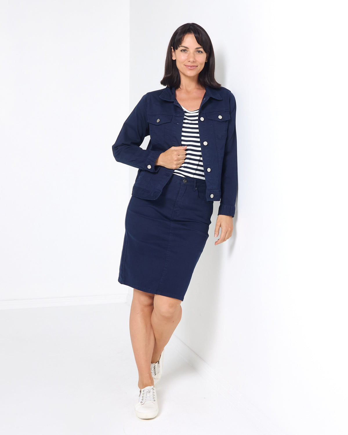 Seattle Stretch Jacket - Navy