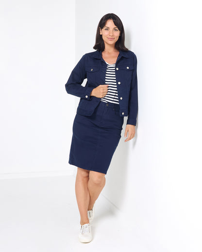 Seattle Stretch Jacket - Navy