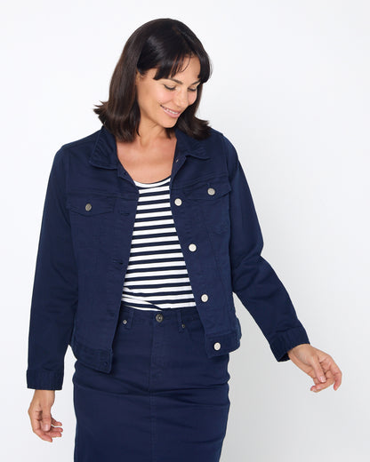 Seattle Stretch Jacket - Navy