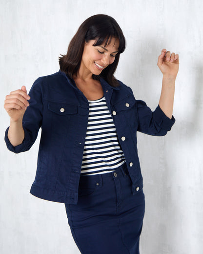 Seattle Stretch Jacket - Navy
