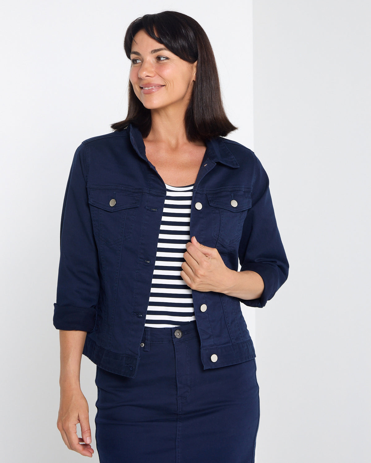Seattle Stretch Jacket - Navy