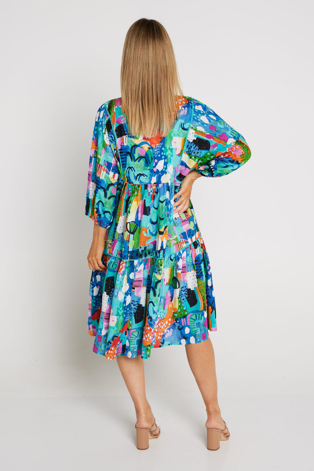 Alanya Dress - Summer Print