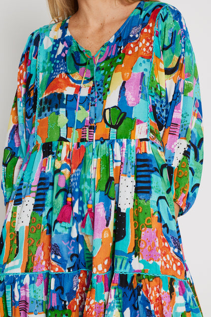 Alanya Dress - Summer Print